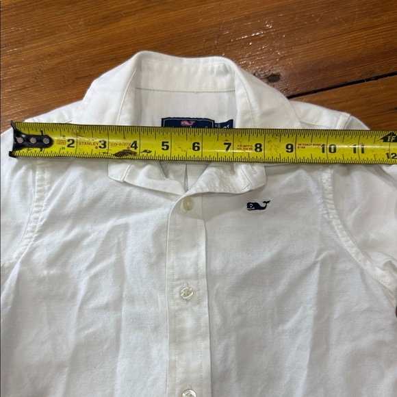 Vineyard Vines Kids Classic White Button-Down Collar Preppy Shirt Size 3T - Picture 6 of 9